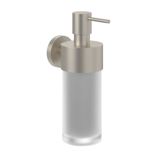 Dozator sapun cu suport de perete Villeroy & Boch Elements Tender nichel periat