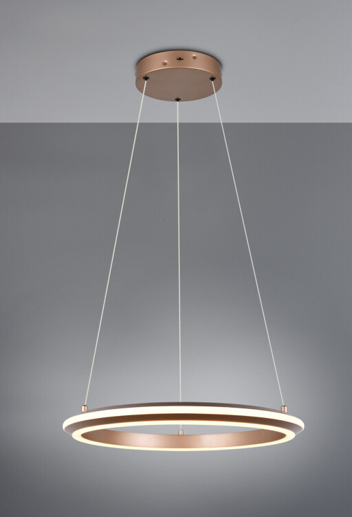 Lustra Amador, TRIO, 45x150 cm, 34W, 1x SMD, metal, aramiu