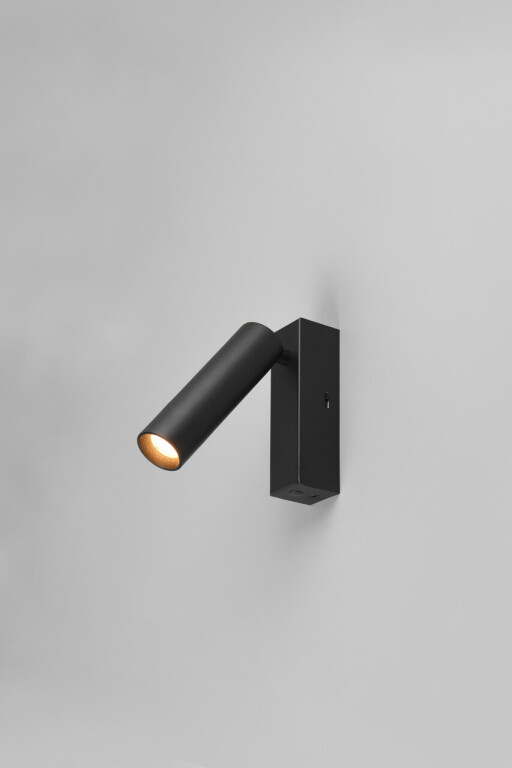 Aplica de perete Ambala, TRIO, 17x13x17.5 cm, 5.5W, 1x SMD, metal, negru mat