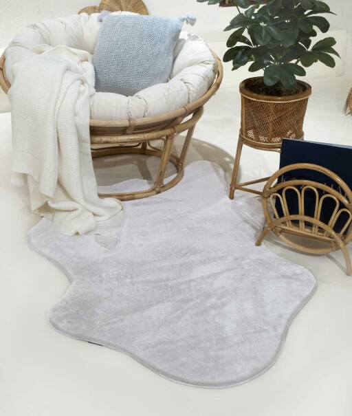 Covor, 3501, 80x150 cm, Poliester, Gri