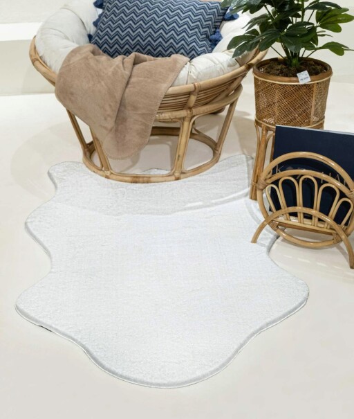 Covor, 3500, 100x150 cm, Poliester, Alb