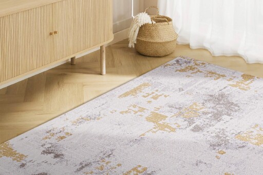 Covor, 46018 Milas, 160x230 cm, Acril, Galben