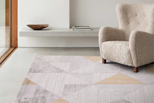 Covor, 45605 Milas, 200x290 cm, Acril, Galben