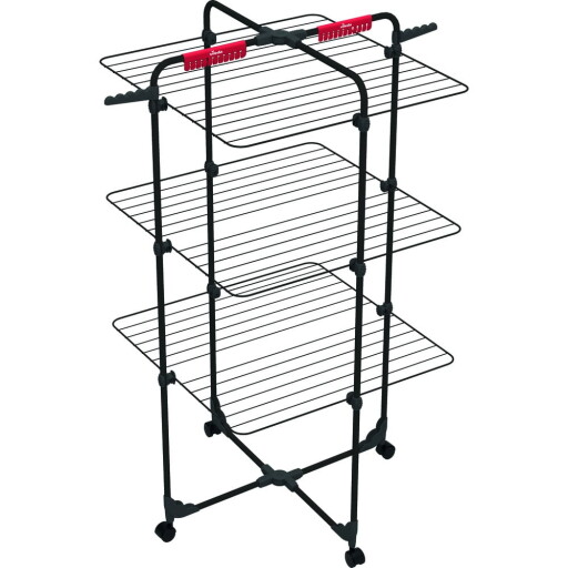 Uscător de rufe negru 30 m Mixer 3 – Vileda