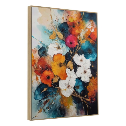 Tablou 60x90 cm Colorful Silhouette of Spring – knor