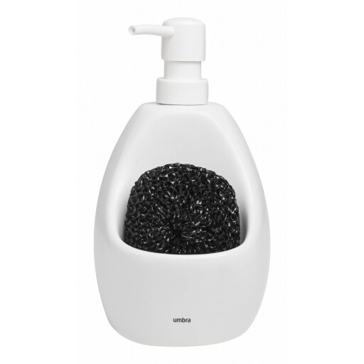 Dozator de săpun lichid alb din ceramică 590 ml Joey – Umbra