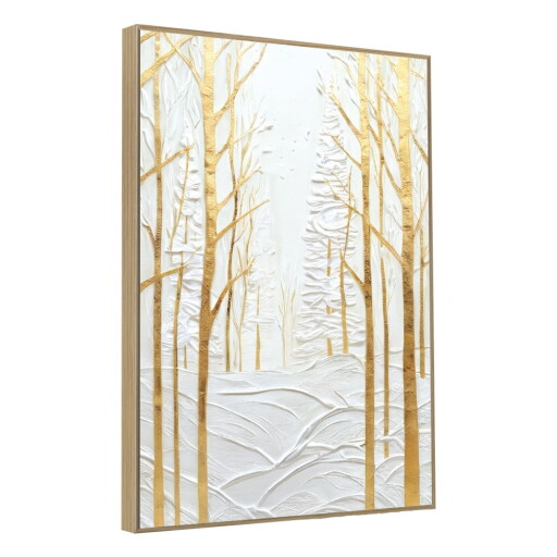 Tablou 60x90 cm Golden Trees of Winter – knor