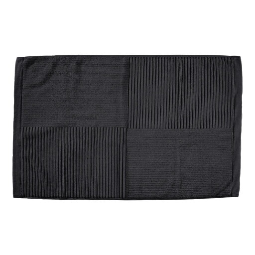 Covoraș de baie negru 50x80 cm Classic – Zone