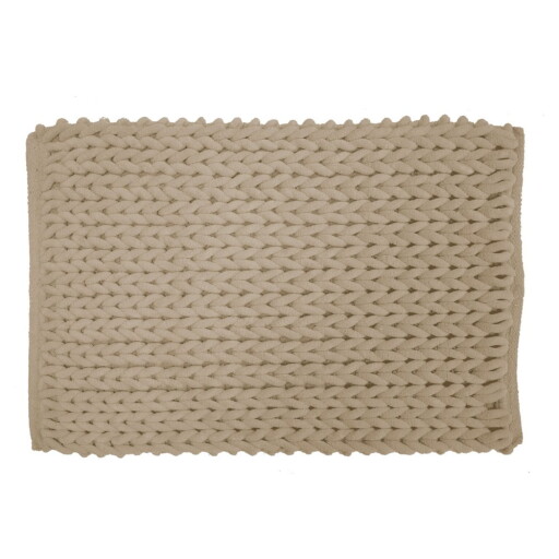 Covoraș de baie maro deschis 50x80 cm Ariel – douceur d'intérieur