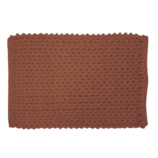 Covoraș de baie teracotă 50x80 cm Ariel – douceur d'intérieur