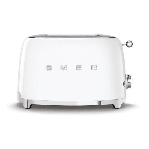 Prăjitor de pâine alb Retro Style – SMEG