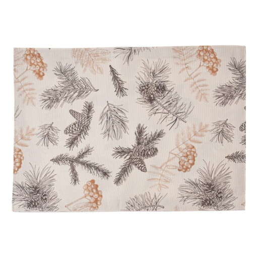 Suport pentru farfurii din material textil 32x45 cm Forest Nest – Dakls