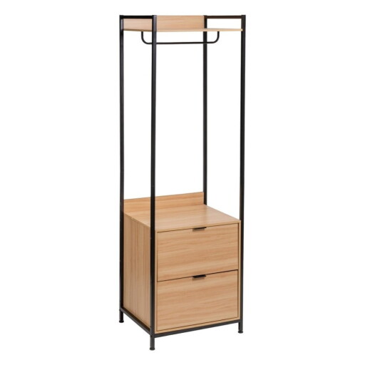 Șifonier în culoare naturală deschis 60x190x48 cm Armarios – Casa Selección