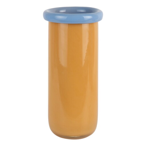 Vază galben-muștar din sticlă (înălțime 30,5 cm) Plegado – PT LIVING