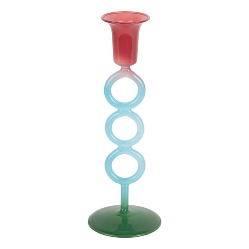 Sfeșnic din sticlă Anillo Vivo – PT LIVING