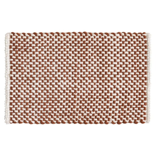 Covoraș de baie teracotă 50x80 cm Rafael – douceur d'intérieur