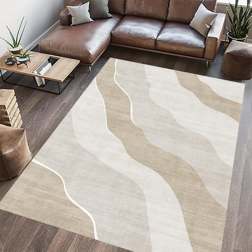 Covor cu print, Sand, Heinner, 200x300 cm, poliester, multicolor