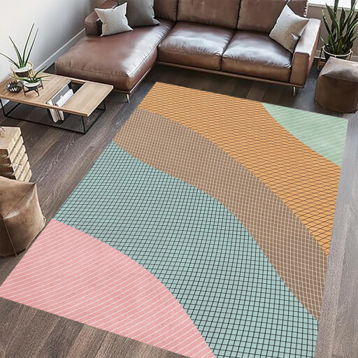 Covor cu print, Rainbow, Heinner, 200x300 cm, poliester, multicolor