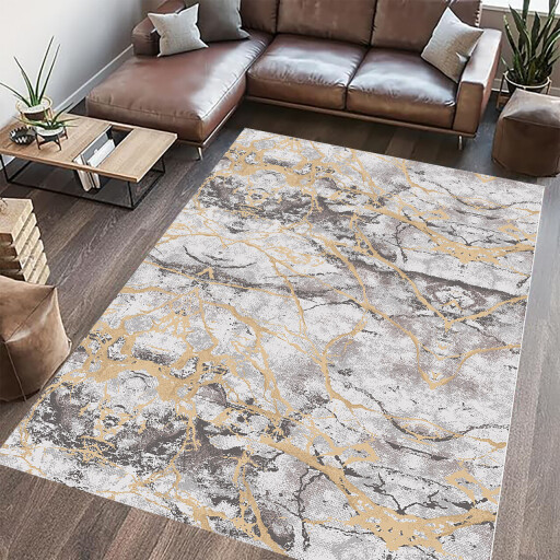 Covor cu print, Haga, Heinner, 200x300 cm, poliester, multicolor