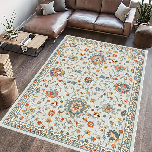 Covor cu print, Reza, Heinner, 160x230 cm, poliester, multicolor