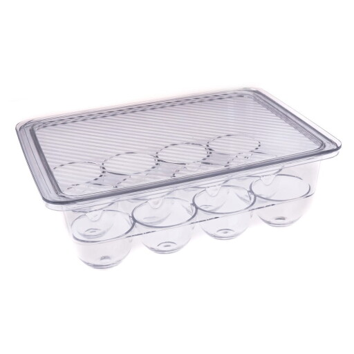 Organizator de frigider pentru ouă din plastic 23x17,5 cm – Casa De Engel