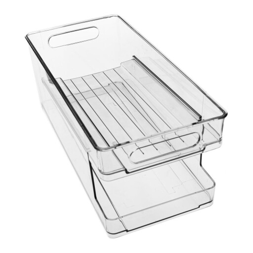 Organizator de frigider din plastic 35,5x16,5 cm – Casa De Engel