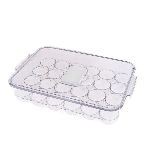 Organizator de frigider pentru ouă din plastic 33x21 cm – Casa De Engel