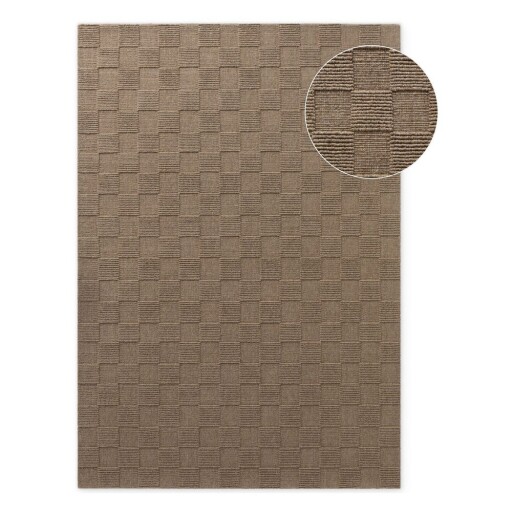 Covor maro țesut manual din lână 200x300 cm Scala – Villeroy&Boch