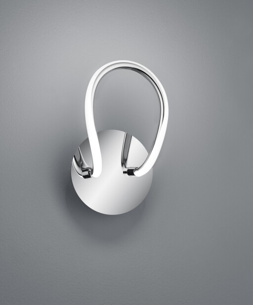 Aplica de perete Bologna, RL, 15x26 cm, 11W, 1x SMD LED, metal, argintiu