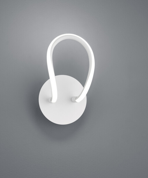 Aplica de perete Bologna, RL, 15x26 cm, 11W, 1x SMD LED, metal, alb mat