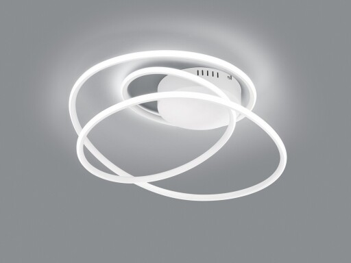 Plafoniera Bologna, RL, 50x48x28 cm, 36W, 1x SMD LED, metal, alb mat