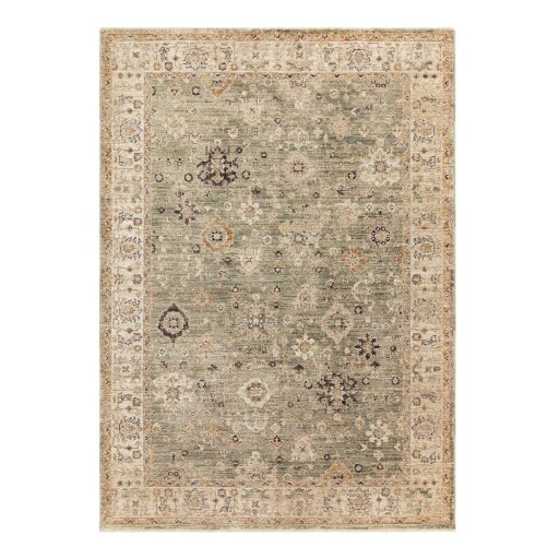 Covor verde/bej țesut manual 200x300 cm Heriz Ornate – Asiatic Carpets