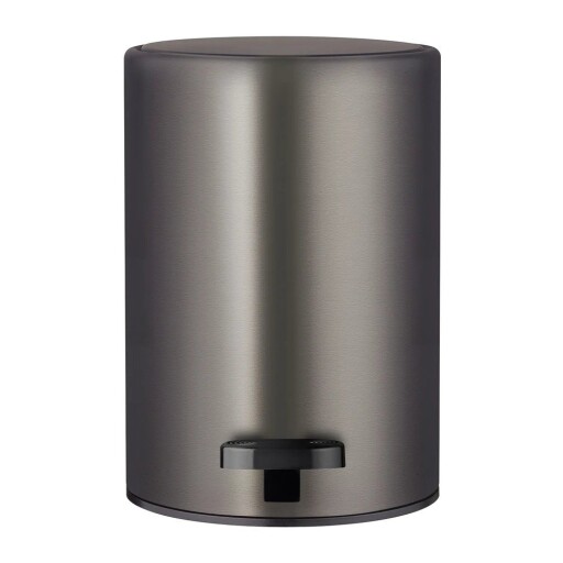 Coș de gunoi gri închis cu pedală din oțel 3 l Modo – Blomus