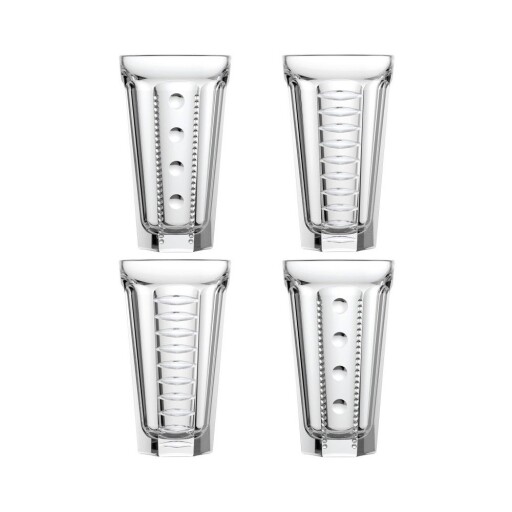 Set 4 pahare pentru băuturi La Rochére Saga, 340 ml
