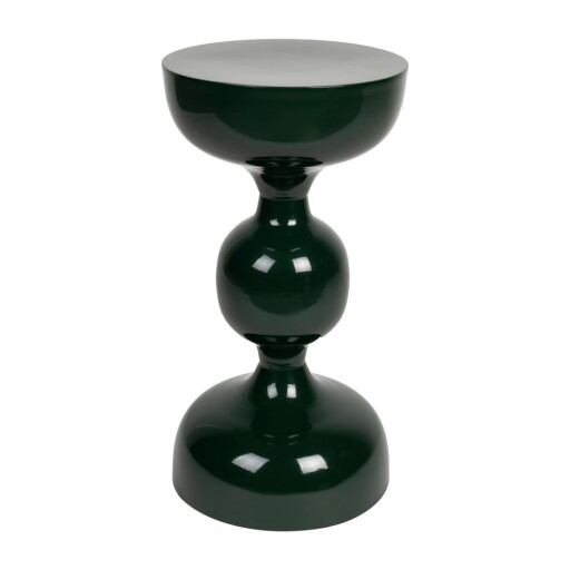 Măsuță auxiliară rotundă din metal ø 31 cm Lars – White Label