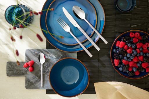 Set tacamuri 24 piese Vancouver, Amefa, 6 persoane, inox 18/10, argintiu