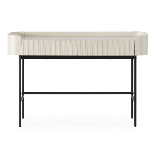 Masă consolă crem 40x120 cm Willa – MOME
