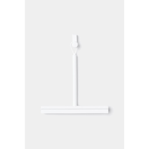 Racleta pentru dus, Brabantia, White, 24x26 cm, silicon, alb