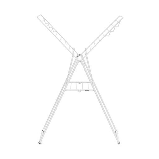 Uscator de rufe, Brabantia, Hangon Fresh, 20 m capacitate de uscare, otel, alb