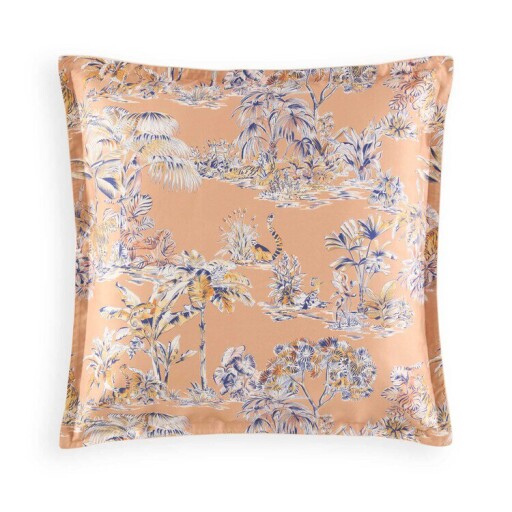 Fata de perna Descamps Sumatra 65x65cm  Sienne