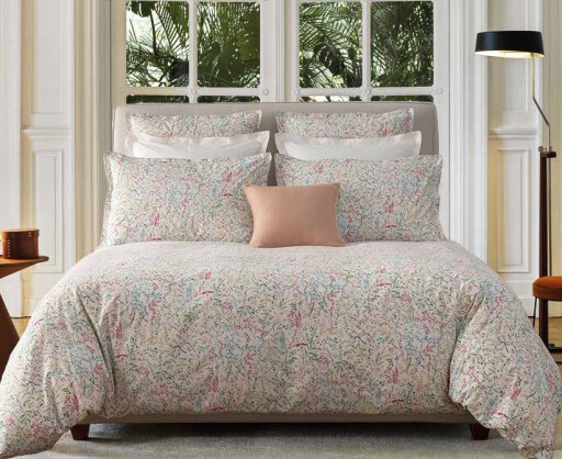 Cearceaf pentru pilota Jardin Secret Brimbelle 200x200cm  Alb