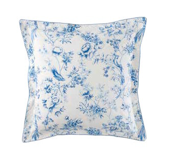 Fata de perna Jardin Secret Porcelaine 65x65cm  Alb