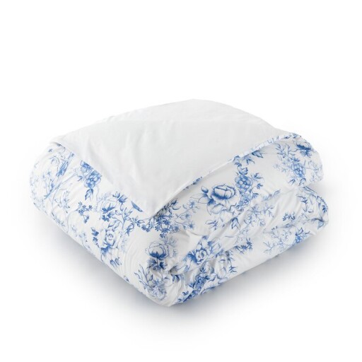 Cearceaf pentru pilota Jardin Secret Porcelaine 240x220cm  Alb