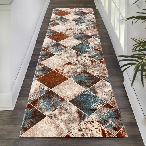 Covor, 010, 80x350 cm, Poliester, Multicolor