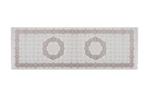 Covor, 4318A, 100x300 cm, Polipropilena, Bej / nurcă