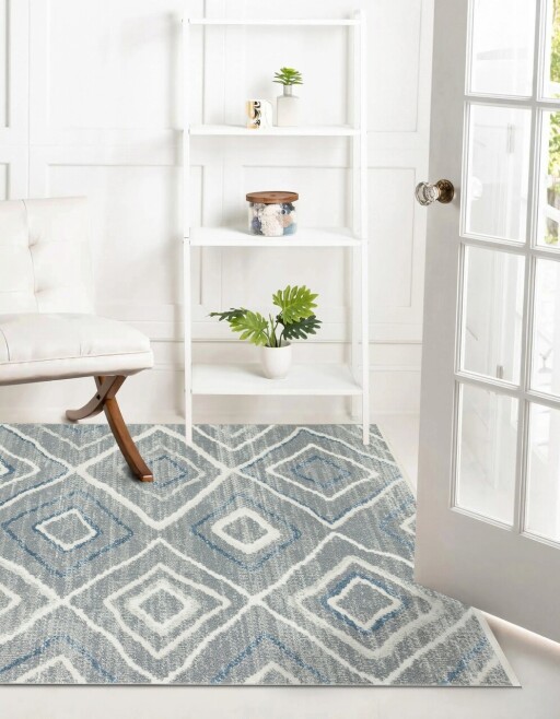 Covor, TRS 03, 80x150 cm, Poliester, Gri