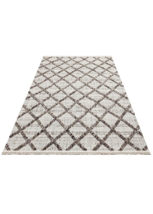 Covor, Mlb 04, 80x150 cm, Poliester, Gri