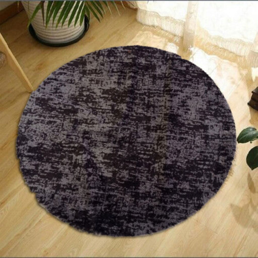 Covor, Oval Plush, Gri inchis