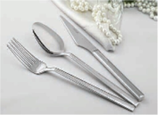 Set tacamuri Fsk Set Bright, Noble Life, 89 piese, inox, argintiu
