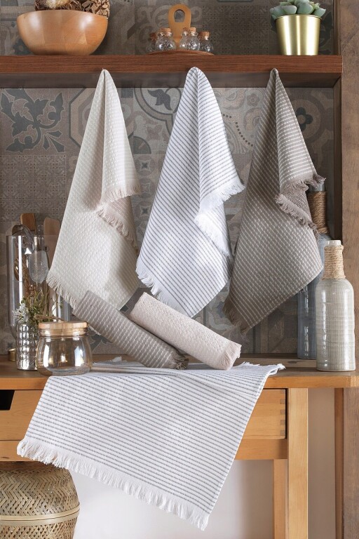 Set prosoape de bucatarie, L&#039;essentiel Maison, Bella, Maro